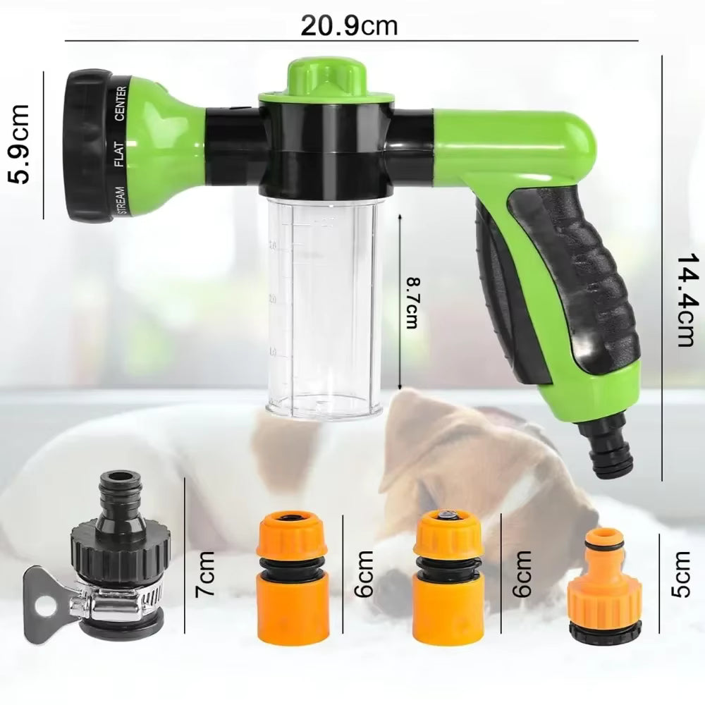 High Pressure Foam Pet Shower Gun