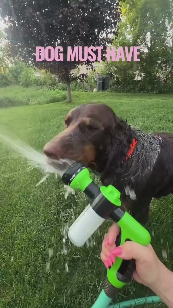 High Pressure Foam Pet Shower Gun